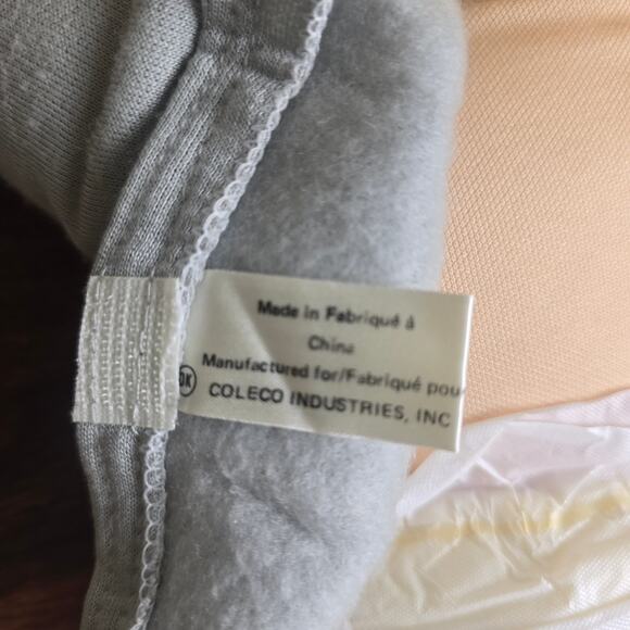 Cabbage Patch Kids 1982 Coleco Yellow Yarn Hair Braids Blue Eyes CPK Outfit - Picture 8 of 11